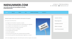 Desktop Screenshot of nienummer.com